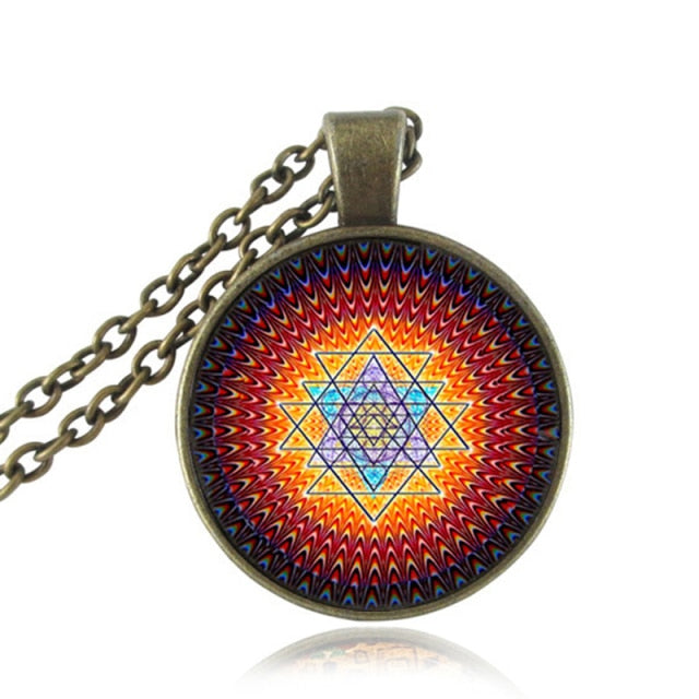 Sri Yantra chakra Necklaces & Pendants