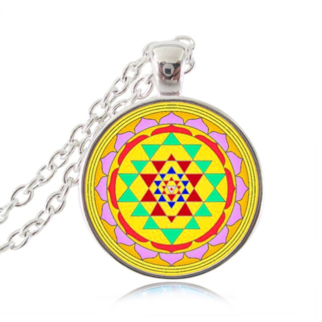 Sri Yantra chakra Necklaces & Pendants
