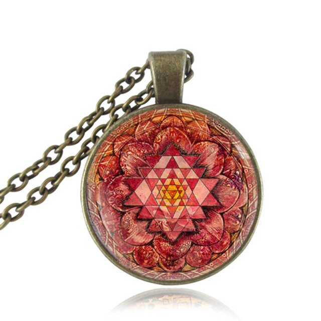 Sri Yantra chakra Necklaces & Pendants