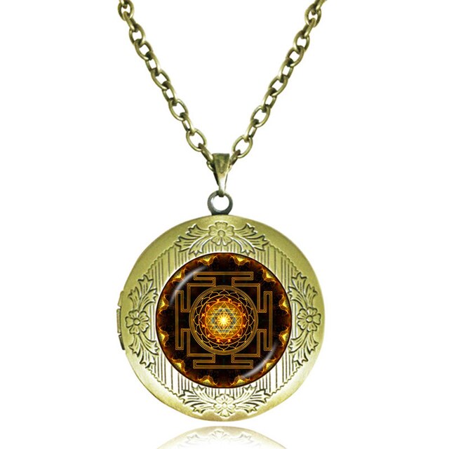 Sri Yantra chakra Necklaces & Pendants