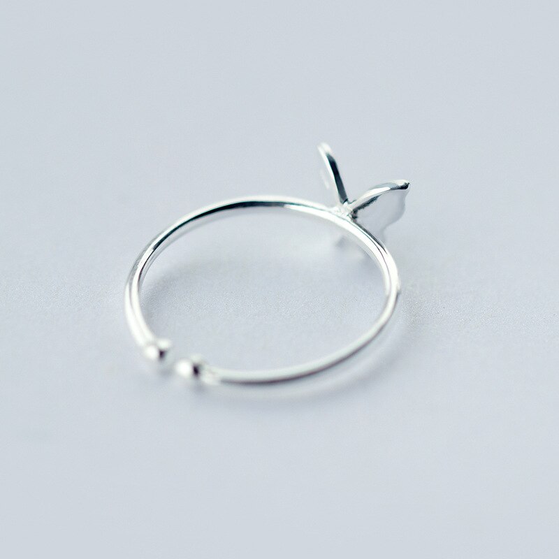 925 S Sterling Silver  Butterfly Cocktail Ring