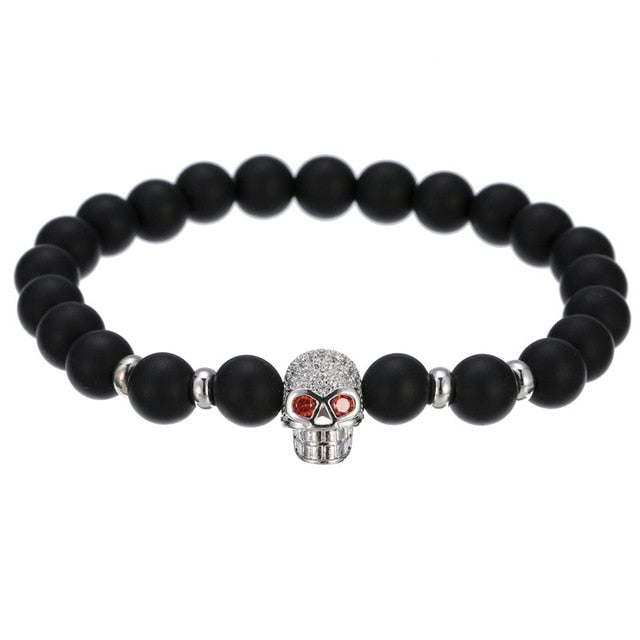 Fashion Micro CZ King crown charm bracelet