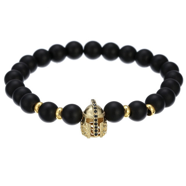 Fashion Micro CZ King crown charm bracelet