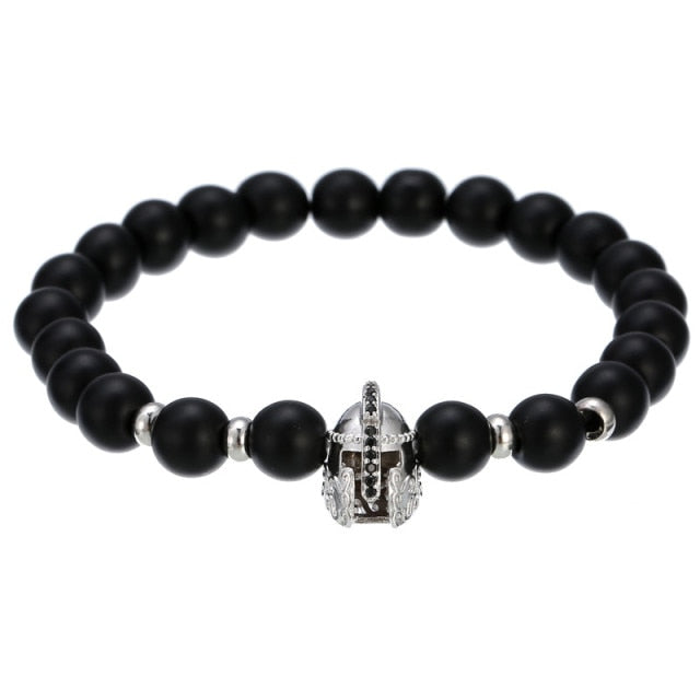 Fashion Micro CZ King crown charm bracelet