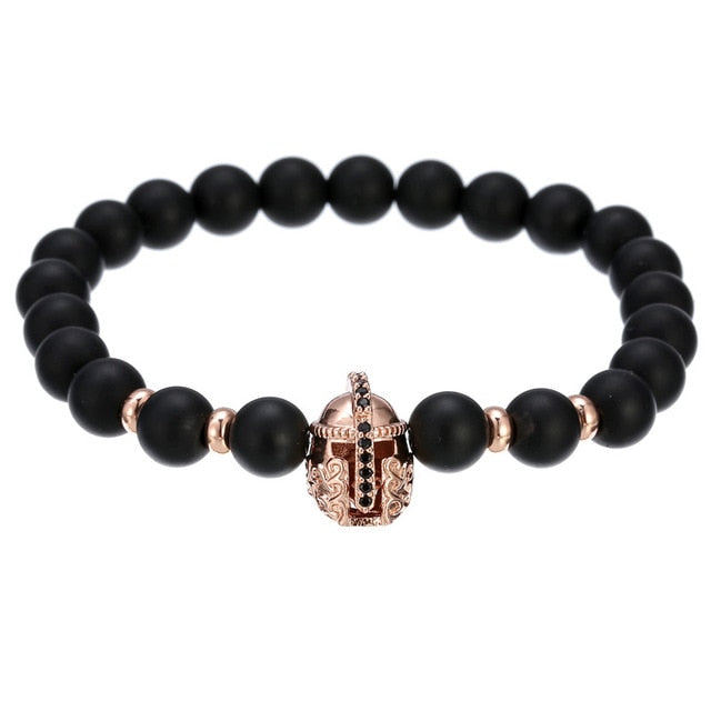 Fashion Micro CZ King crown charm bracelet