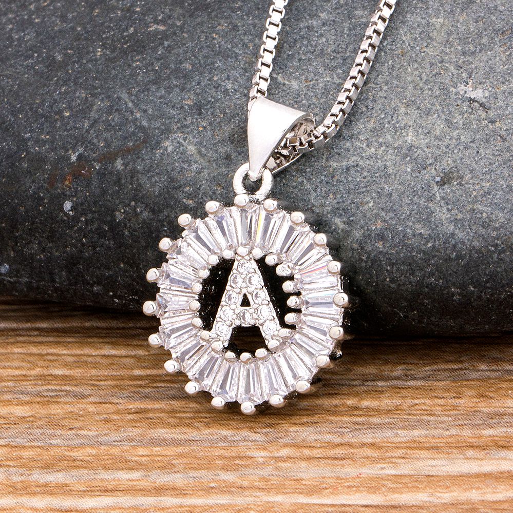 Hot Sale Girls Initial Letter Necklace