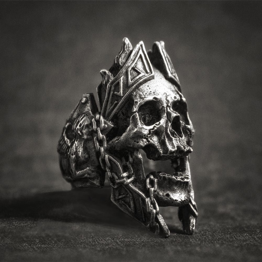Unique Gods of War Ares Skull Rings