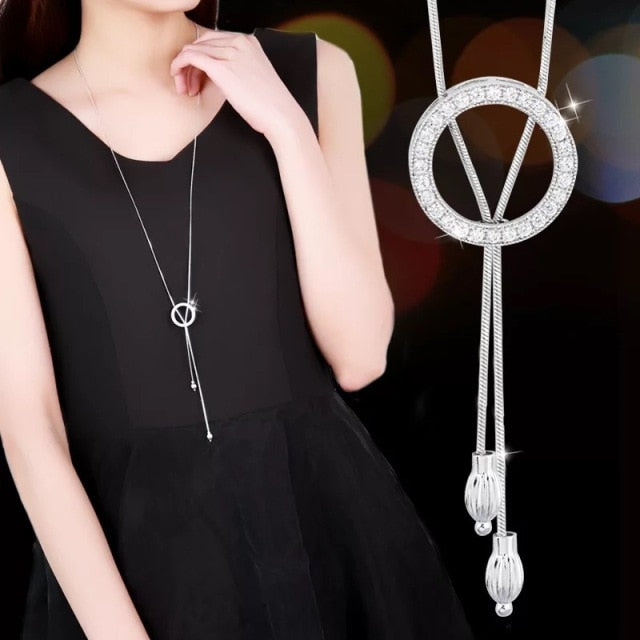 Crystal  Long Necklaces& Pendants for Women