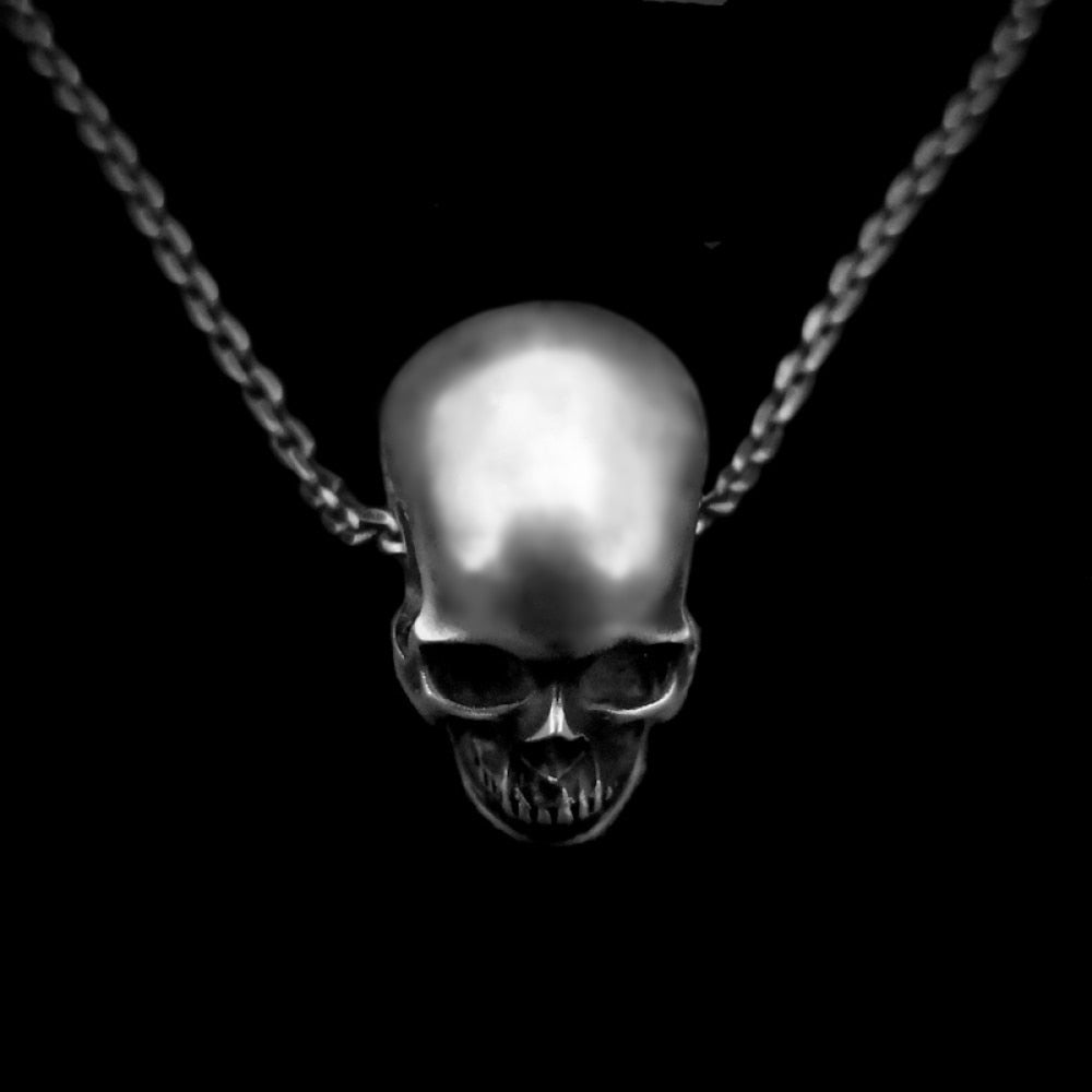 Anatomy Humans Skull Pendant Necklace Men's
