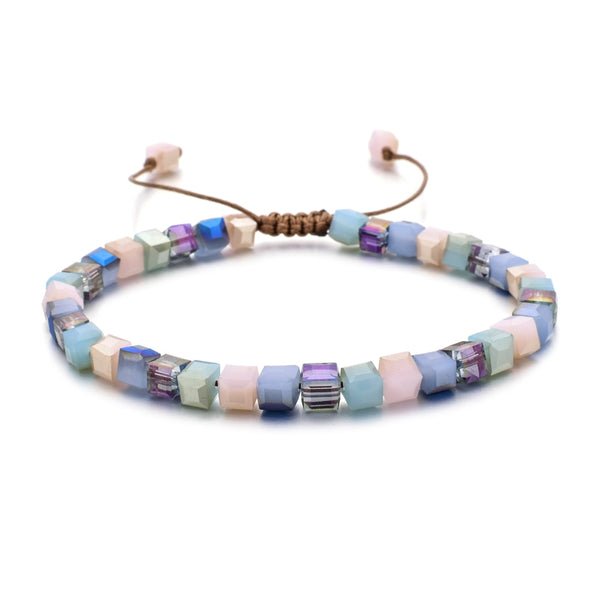 Pulsera de cristal con nuevo estilo de moda para mujer