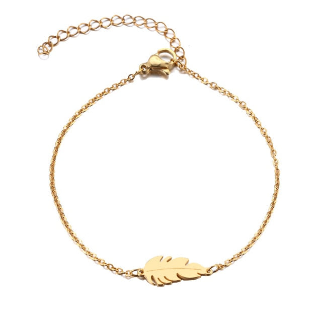Gold And Rose Gold Color Pulseira Bracelet For Women