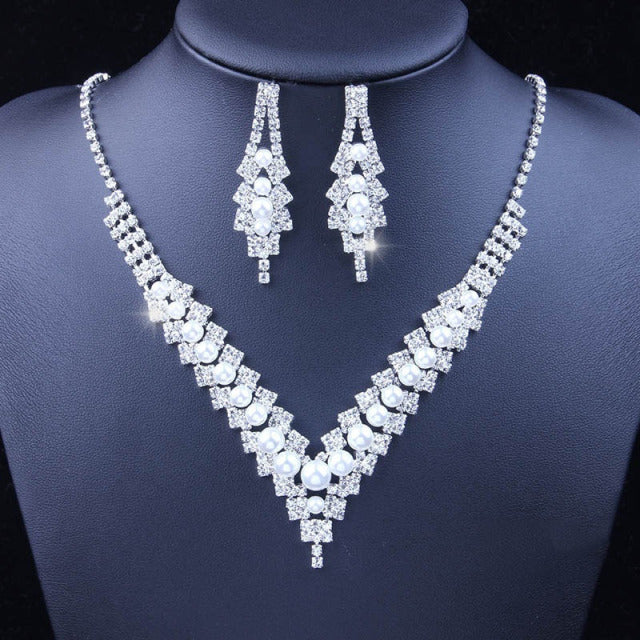 Wedding Crystal Bridal Jewelry Sets