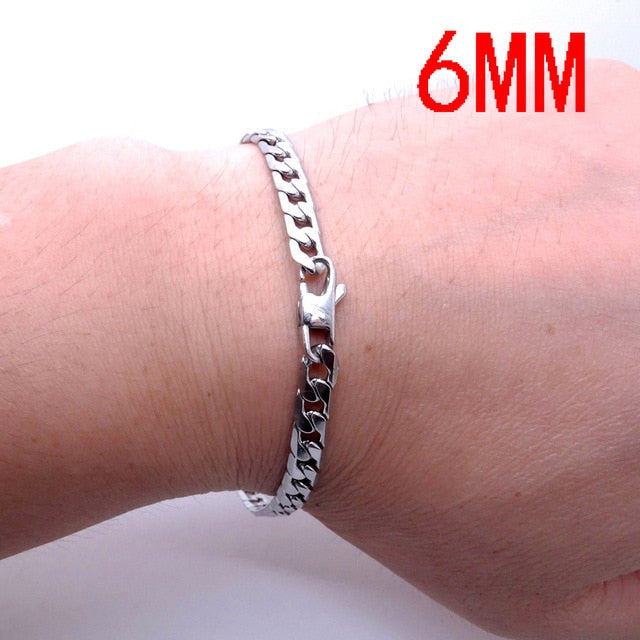 Men Women Stainless Steel Bracelet