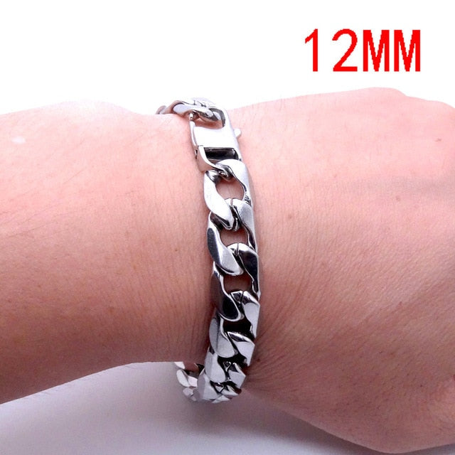 Men Women Stainless Steel Bracelet