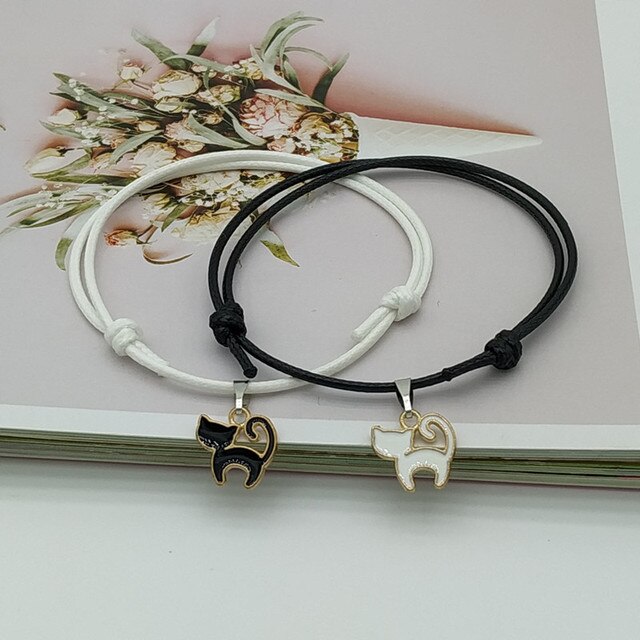 New Fashion Couple  Stitching Heart Bracelets Women