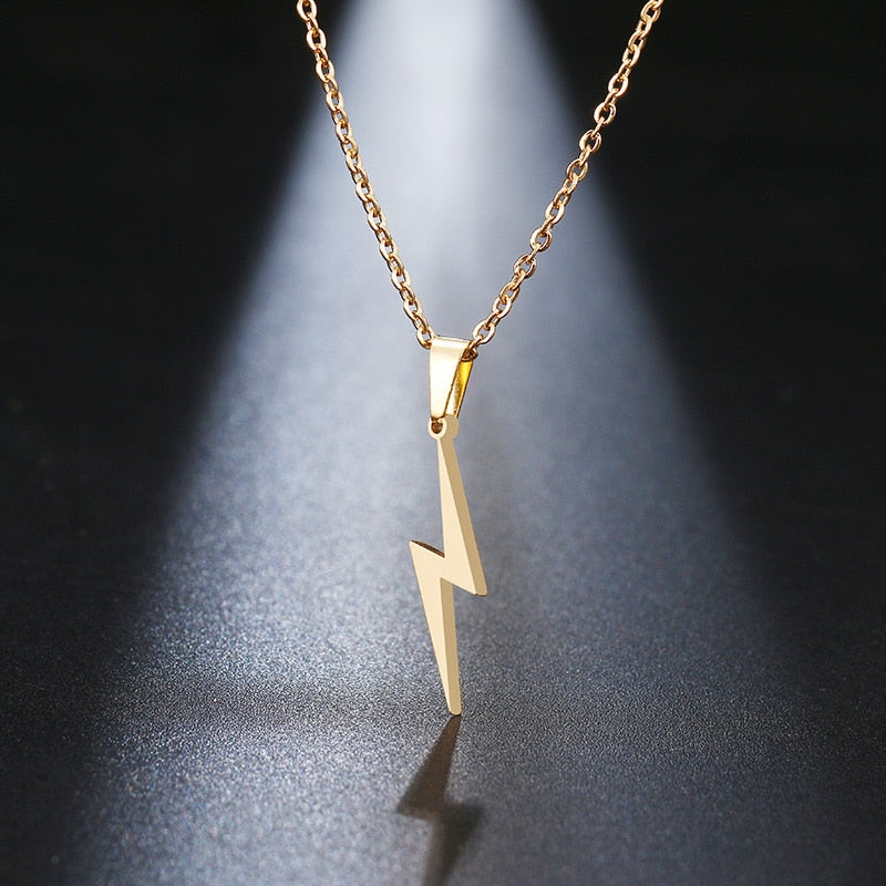 Stainless Steel Necklace Hot Lightning Necklaces