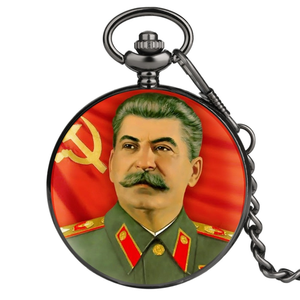 Soviet Union Badge Pocket Watch for Men ссср Pendant Watches