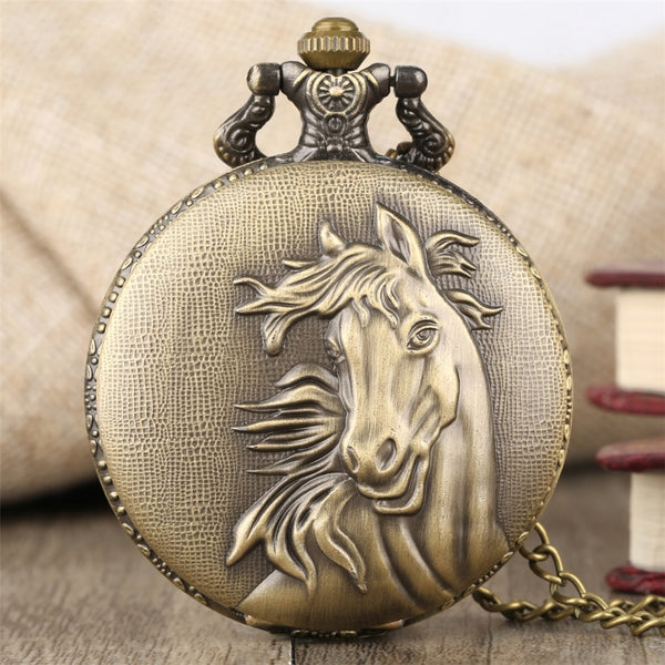 Vintage Bronze Pocket Watch