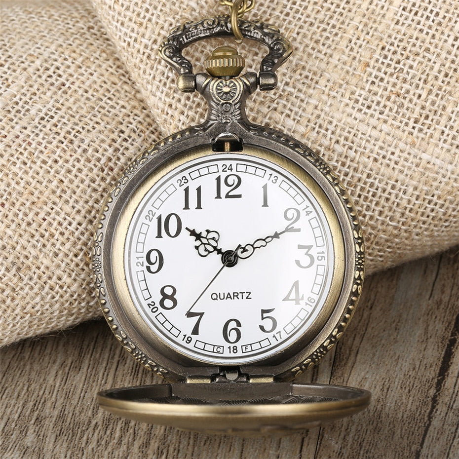 Vintage Bronze Pocket Watch