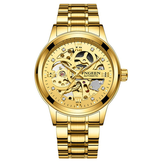 Skeleton Watch Luxury  Men Automatic Watch