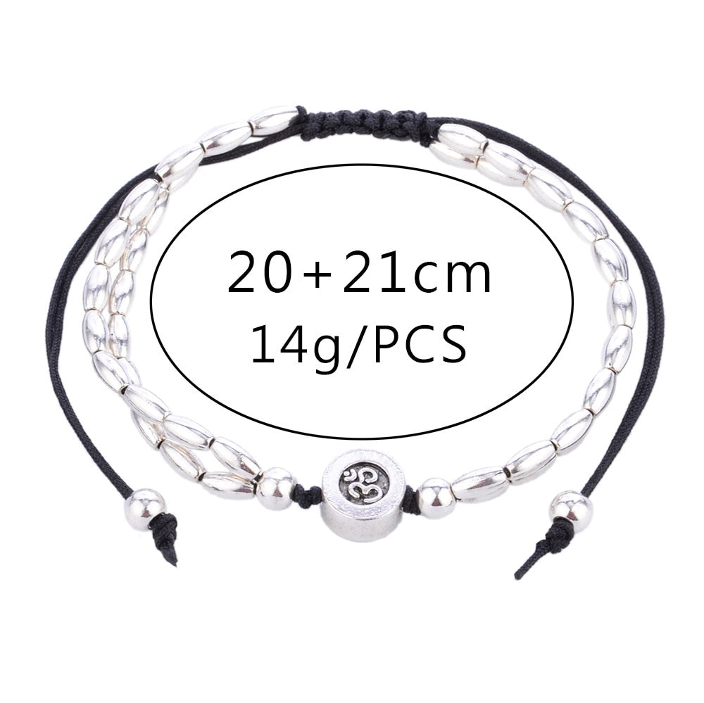 Single Anklets For Women Fashion Beads Barefoot Anklet