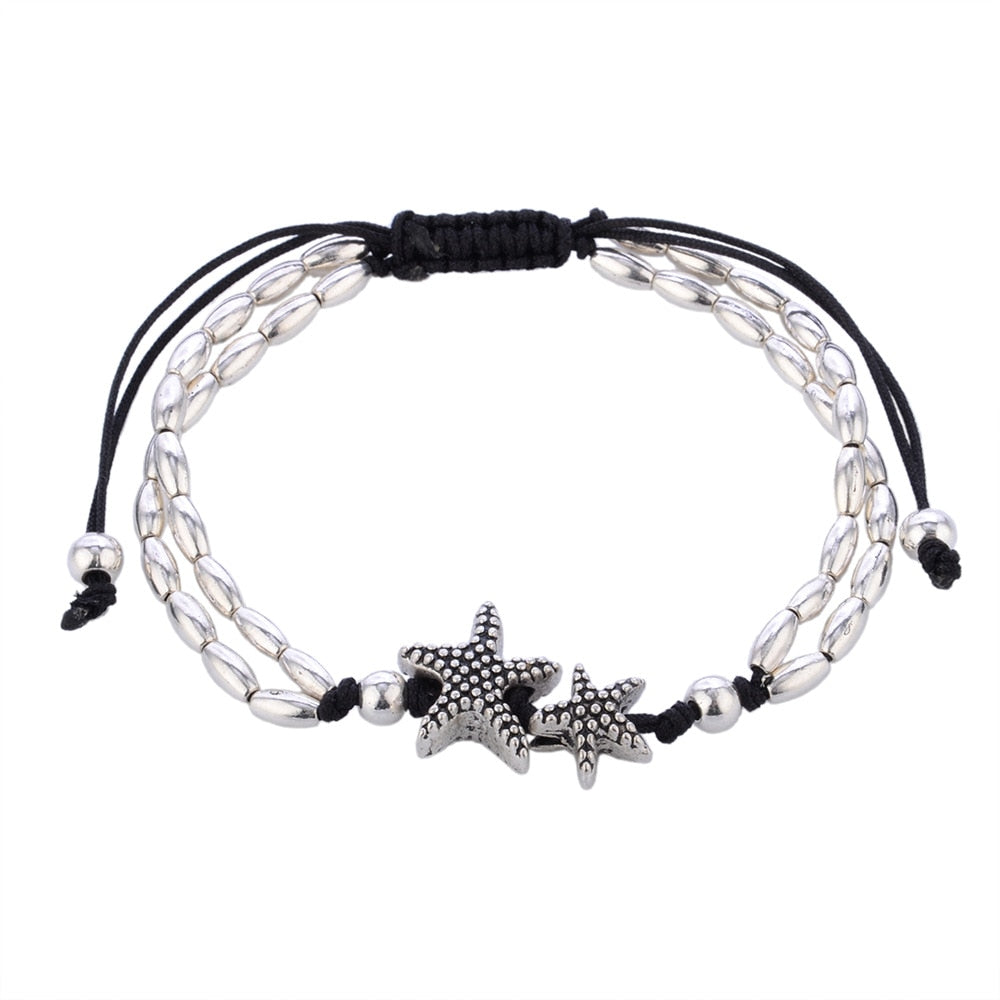 Single Anklets For Women Fashion Beads Barefoot Anklet