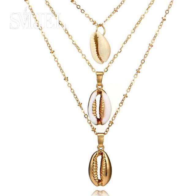 Bohemian Natural Shell Necklace
