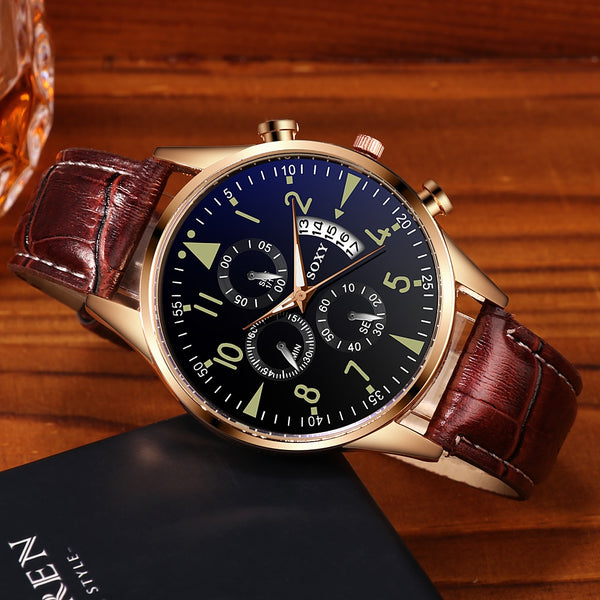 Nuevos relojes deportivos para hombre, reloj de pulsera luminoso de moda.
