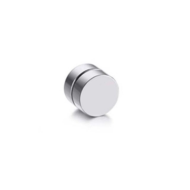Circle Non Piercing 1PC Strong Magnet Magnetic Mens Ear Clip