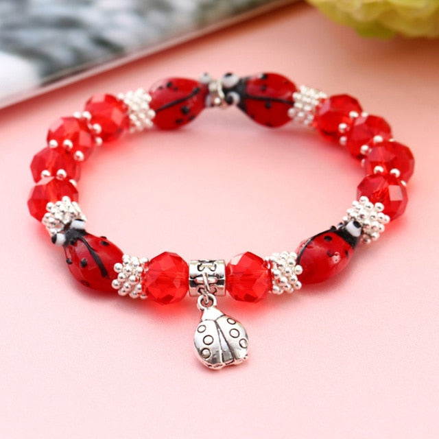 Crystal Butterful Bracelet & Bangle Elastic Heart Bracelets