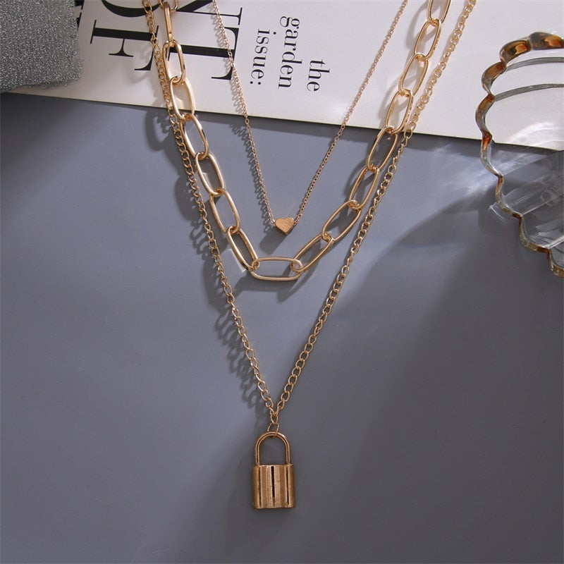Vintage Multi Layered Women's Necklaces