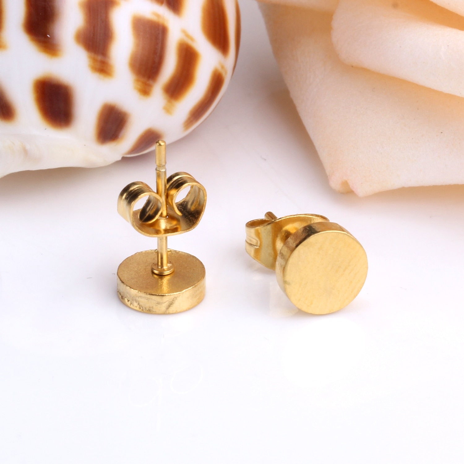 Girl Earrings Star/Love Letter/Stainless Steel Stud Earring