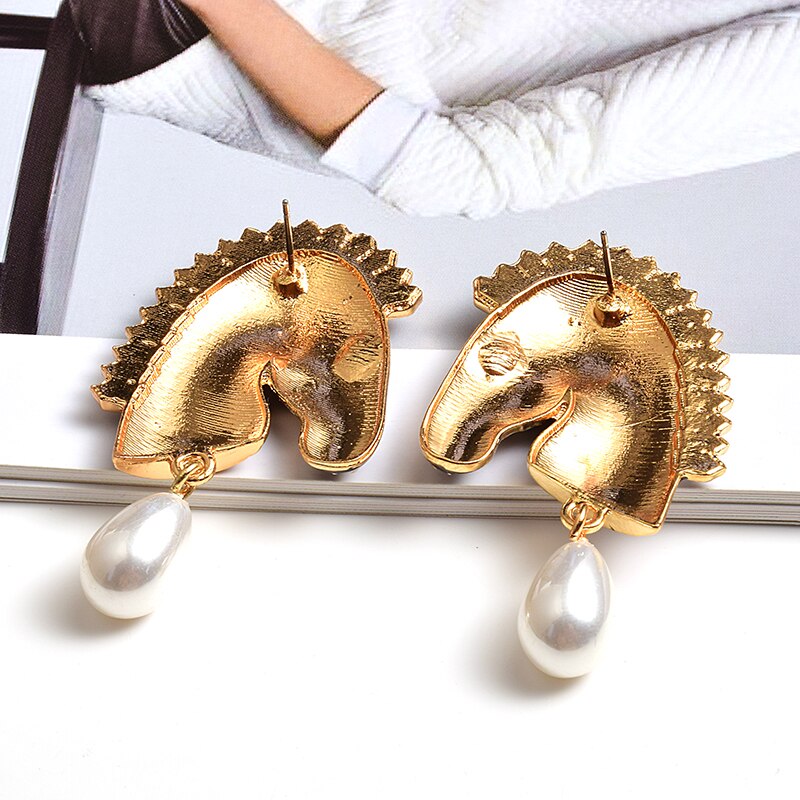 Fashion Trend Metal Earrings Statement Fine Drop Earring