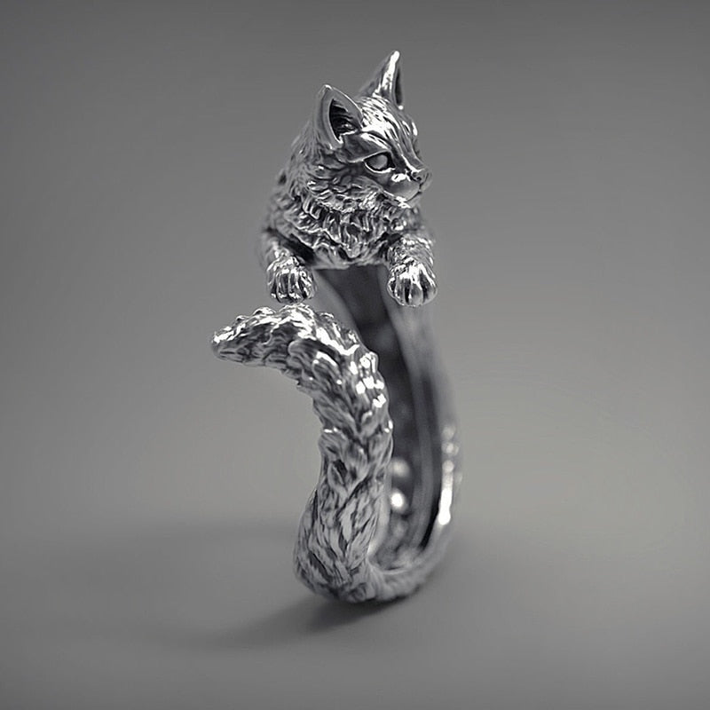 Charming Cute Cat  Ring Women
