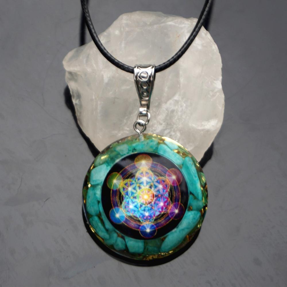 Amazonite   EMF Protection Necklace
