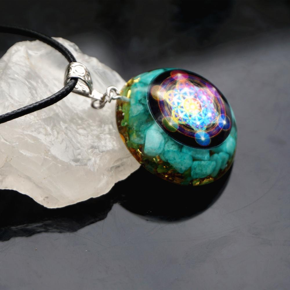 Amazonite   EMF Protection Necklace