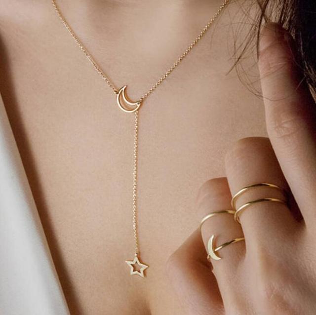 Dove Water Droplets Clavicle Chain Necklaces
