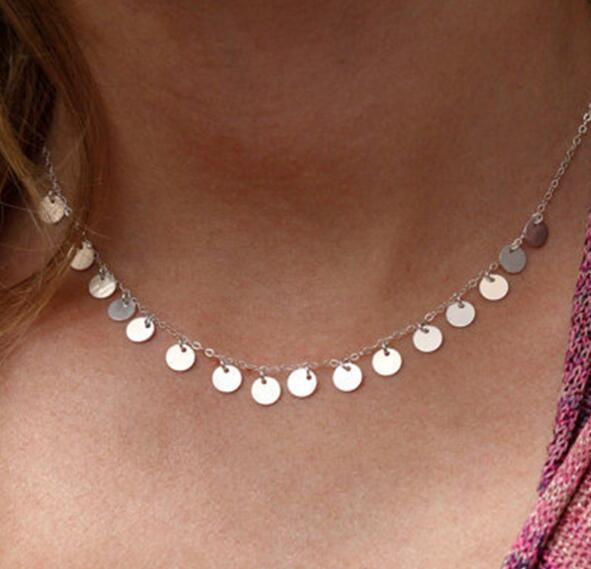 Dove Water Droplets Clavicle Chain Necklaces