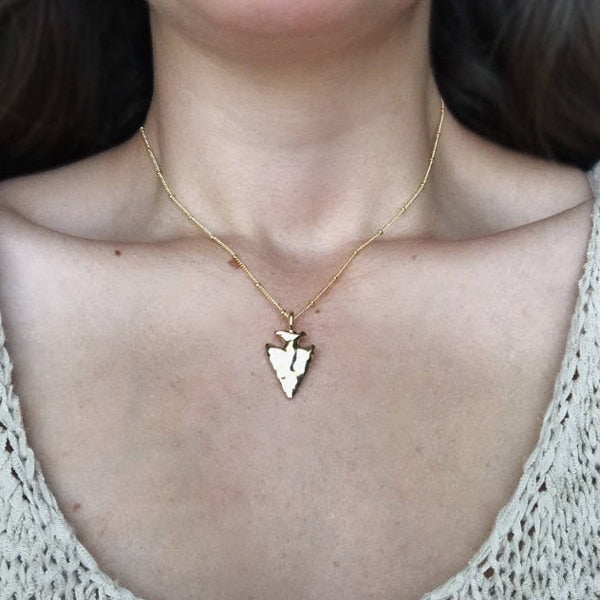 Dove Water Droplets Clavicle Chain Necklaces