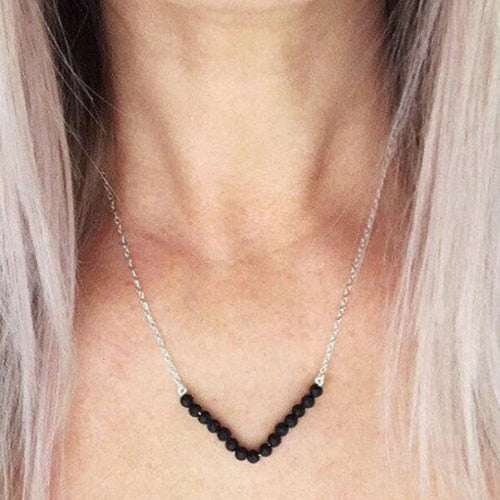 Dove Water Droplets Clavicle Chain Necklaces