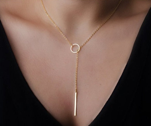 Dove Water Droplets Clavicle Chain Necklaces