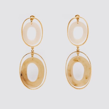 New ZA Crystal Drop Earrinigs For Women