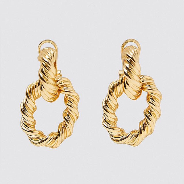New ZA Crystal Drop Earrinigs For Women