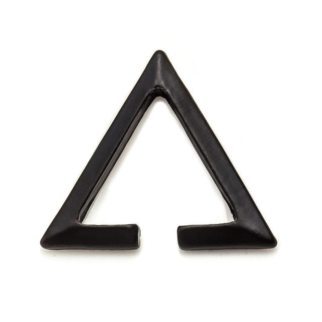 Fashion Gothic Triangle earrings