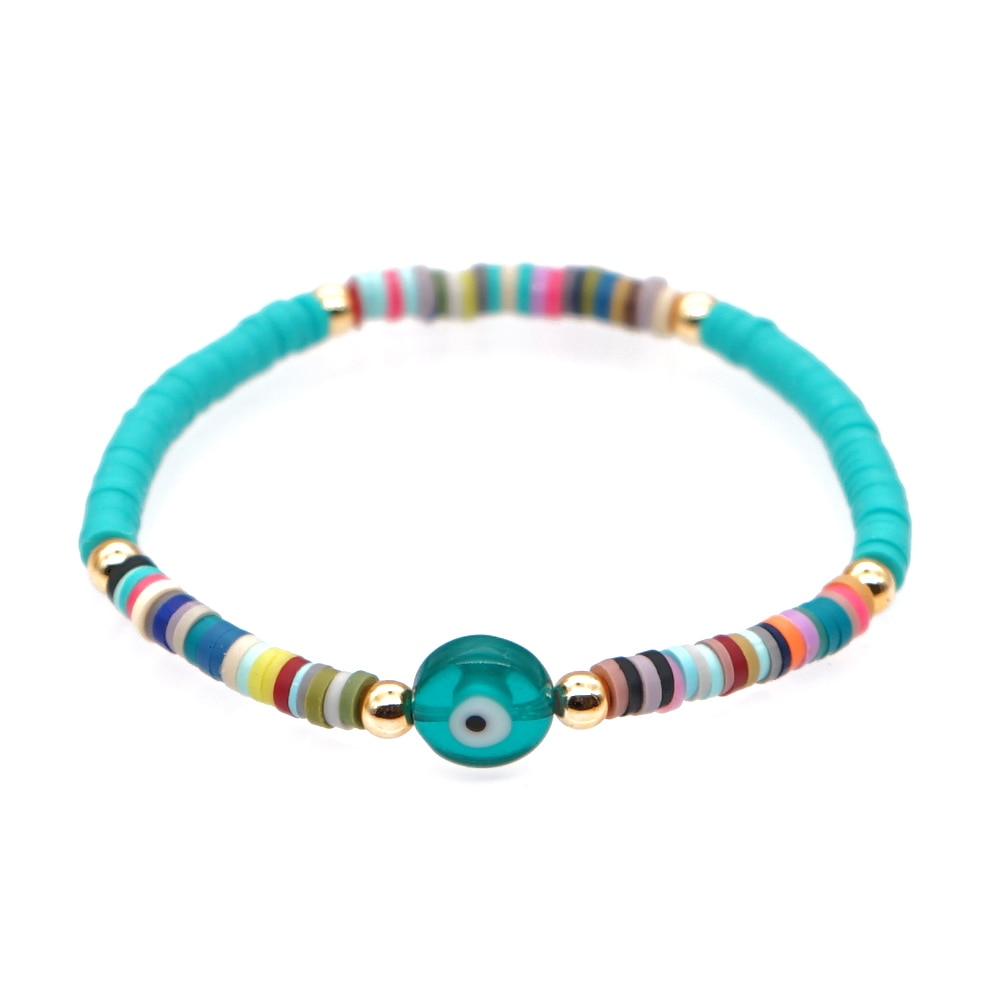 Turkish Evil Eye Bracelet Femme Greek Eye Bracelets For Women