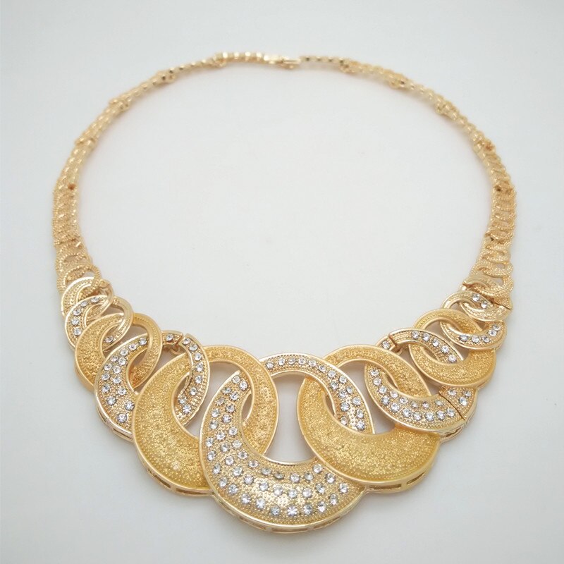 Dubai Fashion Charm Neckace Jewelry sets