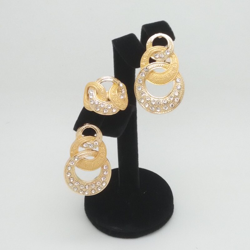 Dubai Fashion Charm Neckace Jewelry sets