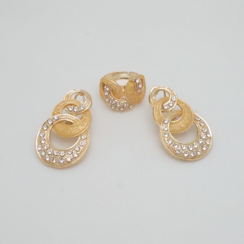 Dubai Fashion Charm Neckace Jewelry sets