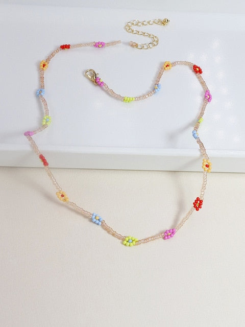 Sweet Cute Color Acrylic Butterfly Flower Pendant