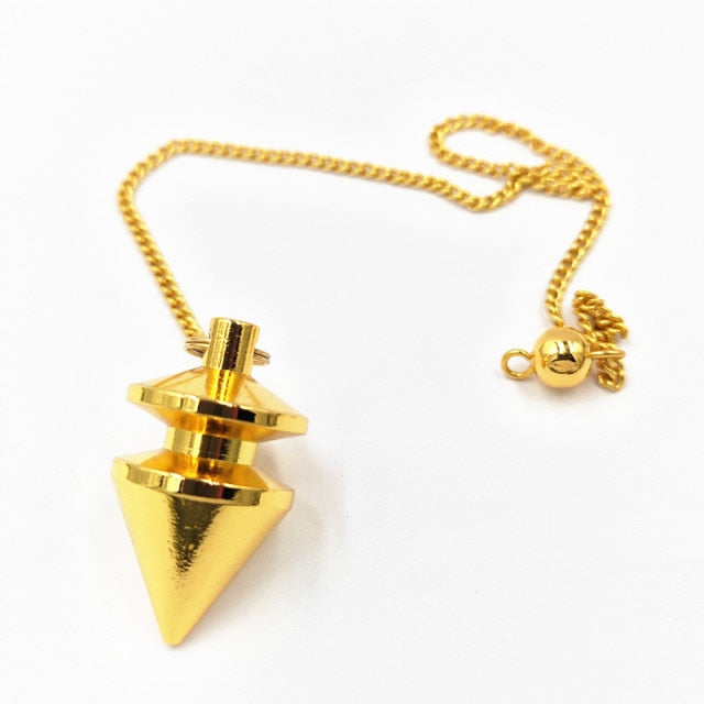 Divining copper pendulo Metal Pendulum pendant